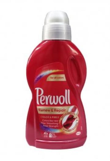 Detergent lichid pentru rufe colorate Perwoll 990ml de la Supermarket Pentru Tine Srl