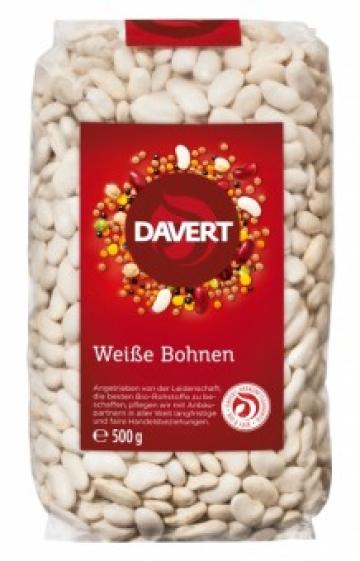 Fasole alba bio 500g Davert de la Supermarket Pentru Tine Srl