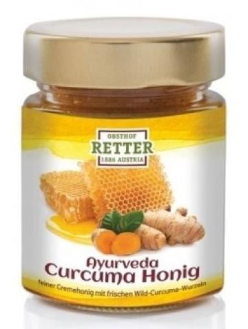 Miere cu turmeric (curcuma) bio 250g Retter de la Supermarket Pentru Tine Srl