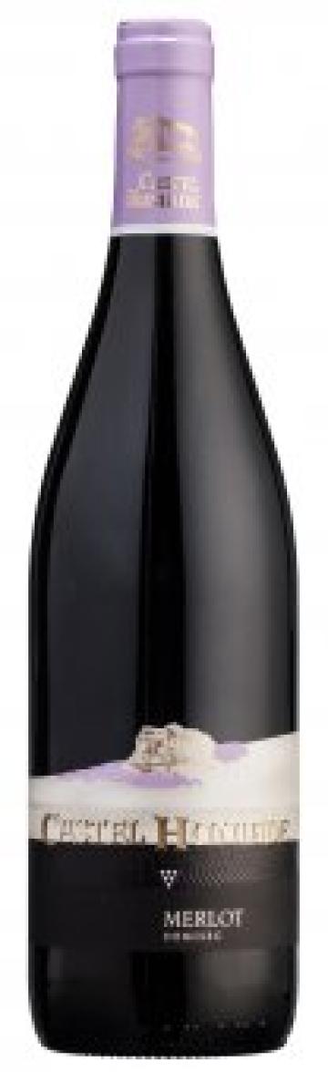 Vin rosu sec Castel Huniade Merlot 0.75 SEC, Alc. 13.5%