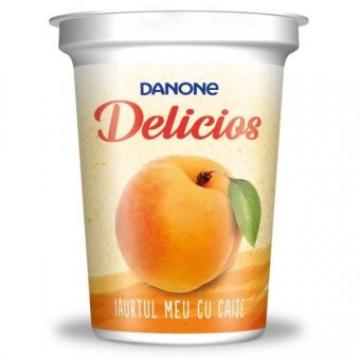 Iaurt cu caise Danone Delicios 400g