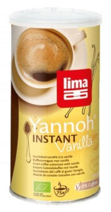 Bautura din cereale Yannoh Instant cu vanilie eco 150g Lima