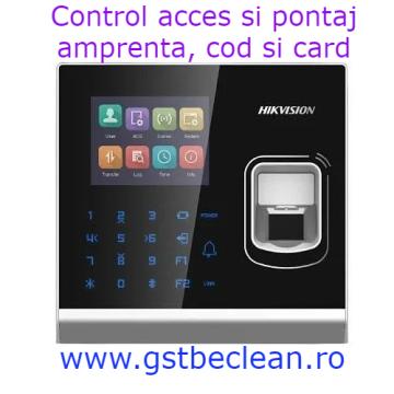 Control acces si pontaj