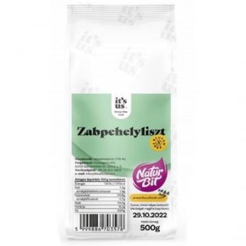 Faina din fulgi de ovaz fara gluten Naturbit 500g de la Naturking Srl