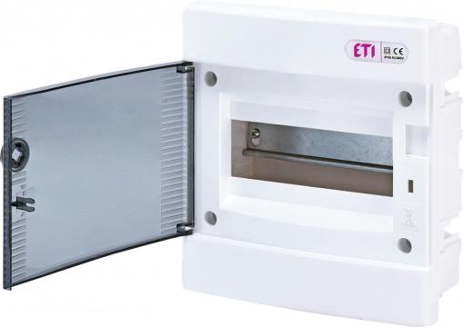 Tablou electric incastrat 8 module ETI de la Evia Store Consulting Srl