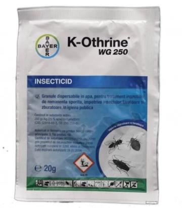 Insecticid K-Othrine WG 250, 20 grame x 3 buc, Bayer de la Dasola Online Srl