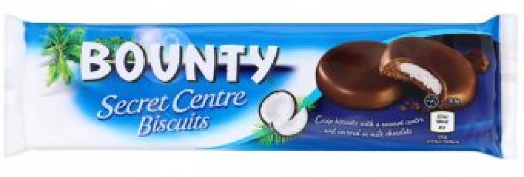 Biscuiti Bounty Secret Centre 132g de la Supermarket Pentru Tine Srl