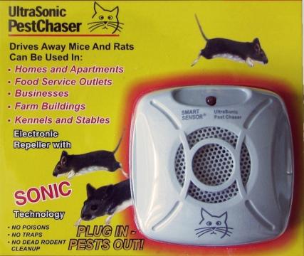 Aparat cu ultrasunete antirozatoare UltraSonic Pest Chaser