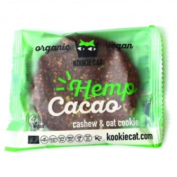 Biscuit Cookie cu seminte de canepa si cacao fara gluten 50g de la Supermarket Pentru Tine Srl