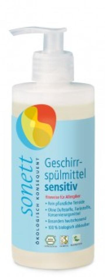 Detergent ecologic pentru spalat vase - neutru 300ml Sonett