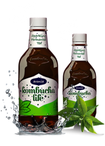 Bautura Kombucha Life cu aronia 500ml