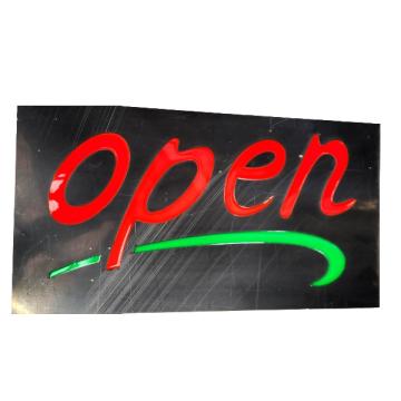 Reclama luminoasa panou Neon LED interior Color Open de la Startreduceri Exclusive Online Srl - Magazin Online Pentru C