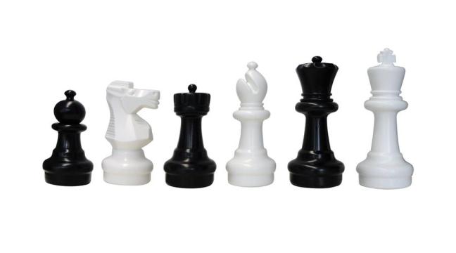 Set de sah pentru exterior, 30 cm Chessmaster