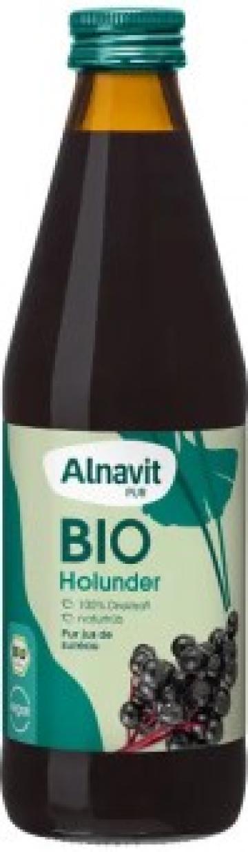 Suc de fructe de soc bio 330ml Alnavit