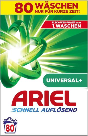 Detergent pudra Ariel 4.8Kg 80 de spalari, Universal de la Anarelle Srl