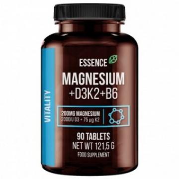 Supliment Magneziu + Vitamina D3, K2 si B6, 90 tablete