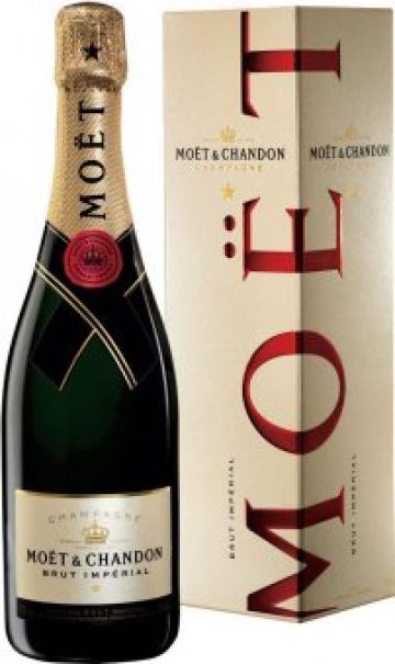 Vin spumant Moet & Chardon Brut Imperial 0.75L, Alc. 12% de la Supermarket Pentru Tine Srl