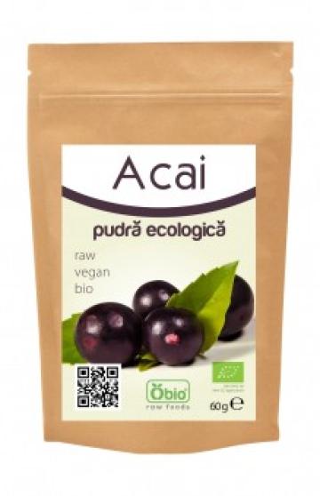 Pulbere de acai eco 60g Obio de la Supermarket Pentru Tine Srl