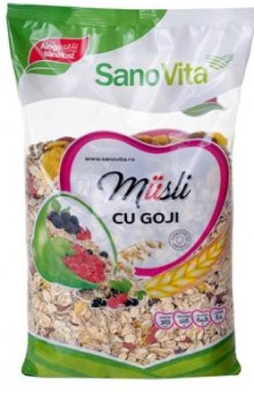 Musli cu goji SanoVita 400g