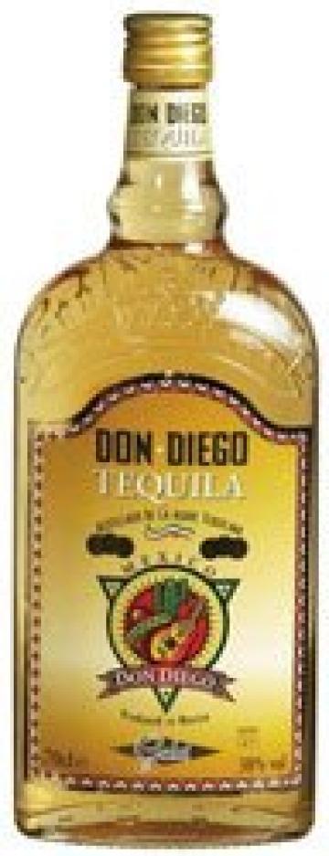 Tequila Don Diego Gold 0.7L, Alc. 38%