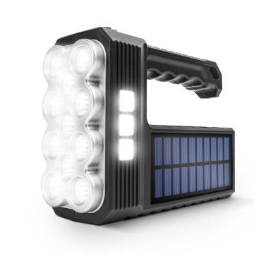 Lanterna solara LED COB - cu functie de lumina de lucru