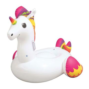 Saltea gonflabila pentru copii - unicorn - 155 x 119 cm