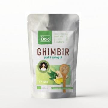 Ghimbir pudra bio, 125g, Obio de la Supermarket Pentru Tine Srl