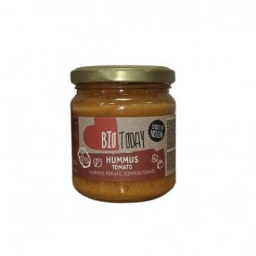 Hummus cu rosii, bio, 210g, Bio Today de la Supermarket Pentru Tine Srl