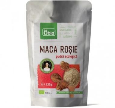 Maca rosie pudra eco 125g Obio