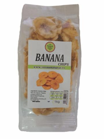 Chips de banana 1Kg, Natural Seeds Product de la Natural Seeds Product SRL