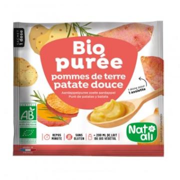 Piure instant de cartofi si cartofi dulci, bio, 30g, Nat-ali de la Supermarket Pentru Tine Srl