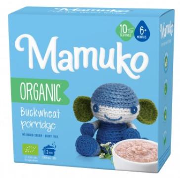 Porridge din hrisca bio, 6+ luni, 200g Mamuko