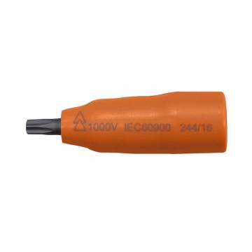 Cap cheie tubulara 1/4 izolat la 1000 V cu profil Torx, T20