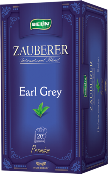 Ceai negru Earl Grey ambalat individual Belin Zauberer 20x2g de la KraftAdvertising Srl