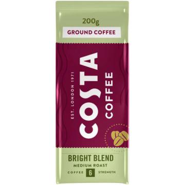 Cafea macinata Costa Bright Blend Medium Roast 200g