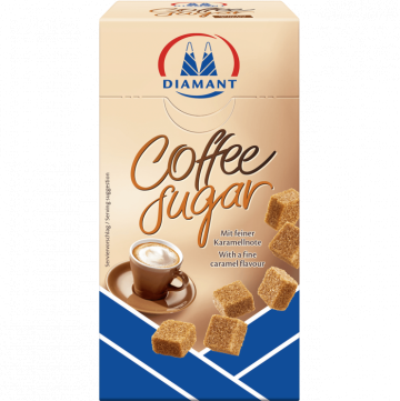 Zahar brun cubic pentru cafea Diamant Coffee Sugar 350g de la KraftAdvertising Srl