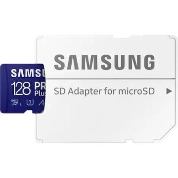 Card de memorie Samsung microSD, Pro Plus, 128GB, 160MB/s de la Startpaadrop Automation Shop Srl