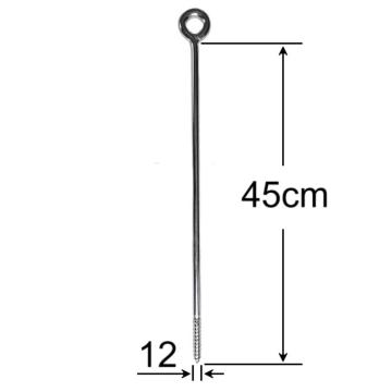 Holsurub cu inel 12x450mm