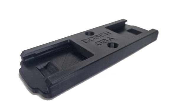 Suport pentru 2 acumulatori compatibil cu Bosch Type GBA de la Pele 3d Factory Srl