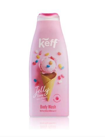 Gel de dus Keff Jelly Beans, 500 ml