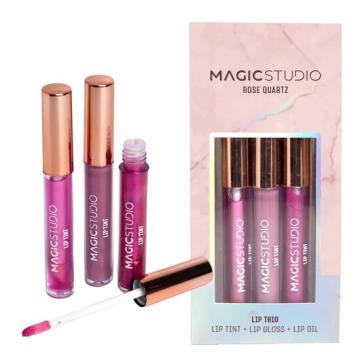 Set 3 produse pentru buze Rose Quartz 56176, Magic Studio de la M & L Comimpex Const SRL