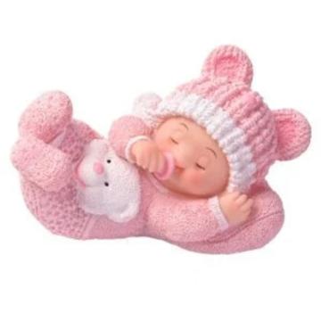 Figurina bebe pink - Modecor