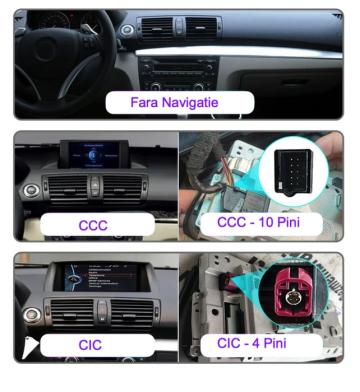 Navigatie android dedicata BMW Seria 1 E81 E82 E87 E88