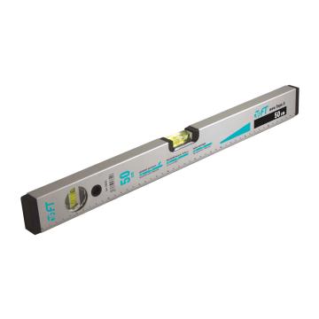 Nivela de aluminiu cu magnet - 2 bule - 50 cm de la A.i.a Pro Srl