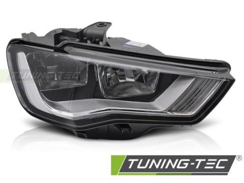 Far 1 bucata Headlight negru Right Side TYC Audi A3 8V 12-16