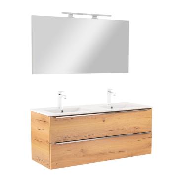 Mobilier complet de baie Vario Trim 120 stejar-stejar de la Leziter Kft.