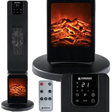 Semineu electric cu coloana si radiator PM-GKL-3500DLK de la Leziter Kft.