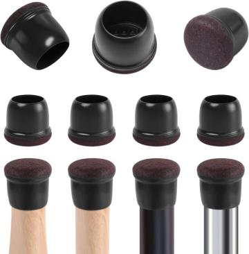 Protectii rotunde pentru picioare scaune, mobila 28-37 mm