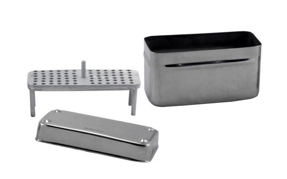 Cutie Endo inox cu capac pentru instrumentar de la Medaz Life Consum Srl