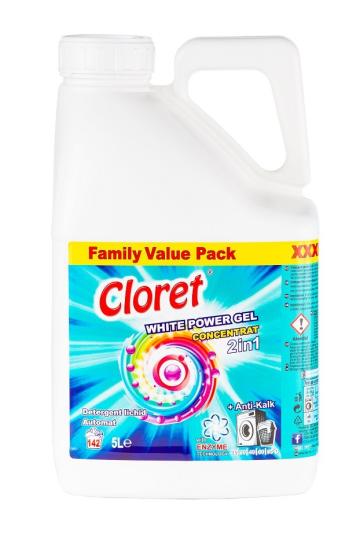 Detergent lichid rufe concentrat 2 in 1 White Power de la Medaz Life Consum Srl